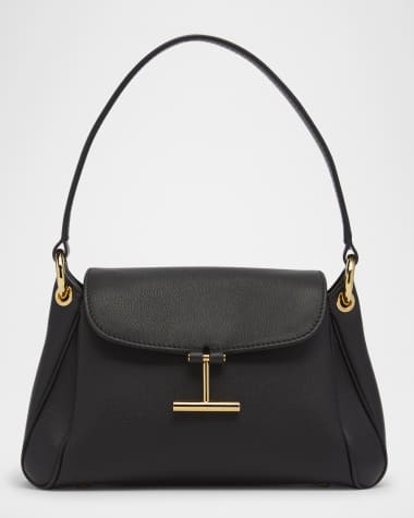 TOM FORD Tara Small Shoulder Bag in Grain Leather