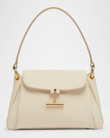 TOM FORD Tara Small Shoulder Bag in Grain Leather