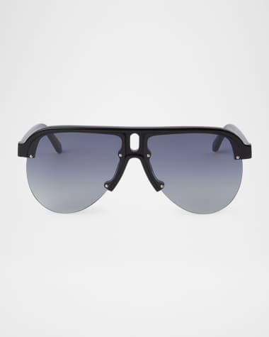 Palm Angels Men's Trinity Acetate Aviator Sunglasses