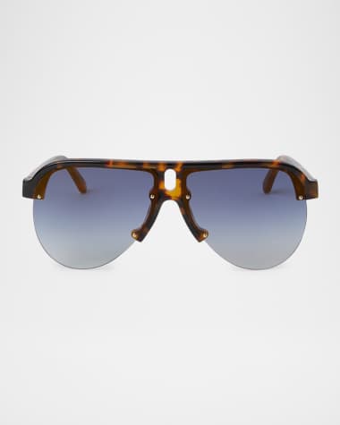 Palm Angels Men's Trinity Acetate Aviator Sunglasses