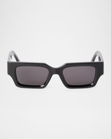 Palm Angels Men's Hyde Acetate Rectangle Sunglasses