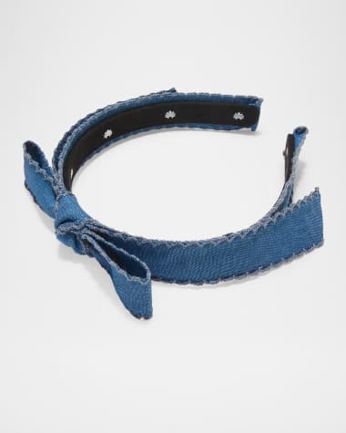 Lele Sadoughi Bardot Scalloped Edge Headband