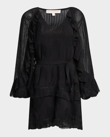 Ramy Brook Zelda Pleated Mini Dress
