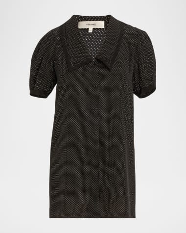 FRAME The Polka Dot Sailor Dress