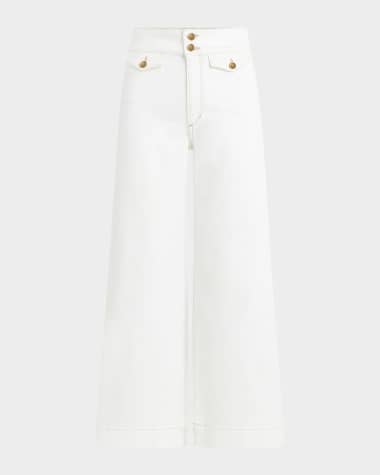 Joe's Jeans The Ellia Wide-Leg Ankle Jeans
