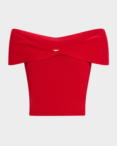 Cult Gaia Prescott Knit Top