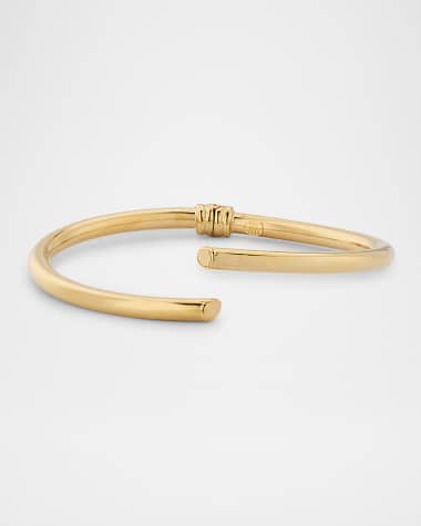 LANA Skinny Layered Echo Hollow Bangle Bracelet