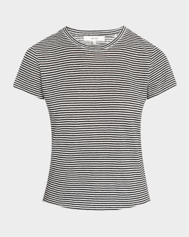 FRAME The Linen Baby Tee