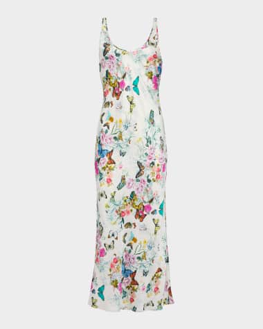 L'Agence Akiya Tank Midi Dress