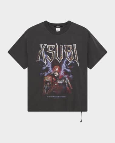 Ksubi Men's Kingdom Ekcess Faded T-Shirt