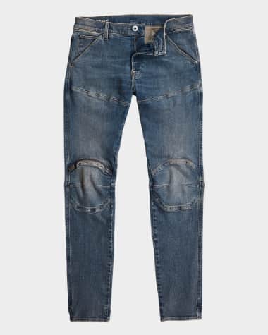 G-STAR RAW Men's 5620 3D Zip-Knee Skinny Jeans