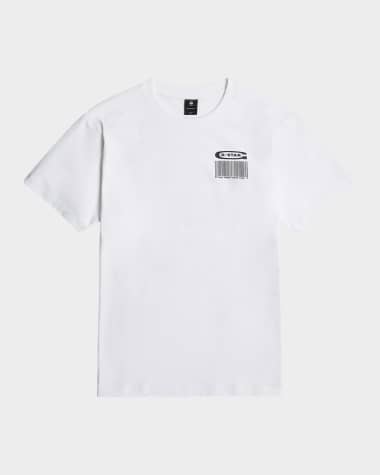 G-STAR RAW Men's Barcode Relaxed T-Shirt