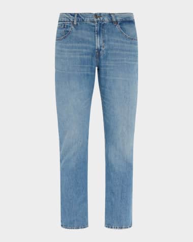 7 for all mankind Men's Straight-Leg Jeans