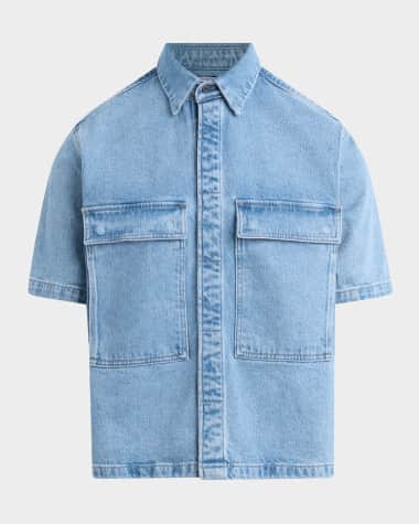 Hudson Men's Utility Denim Shirt