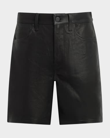 Hudson Men's 5-Pocket Leather Work Shorts