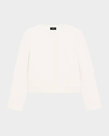 Theory Clean Crepe Jacket