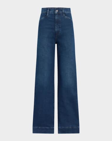 Favorite Daughter The Mischa Super High Rise Wide-Leg Jeans