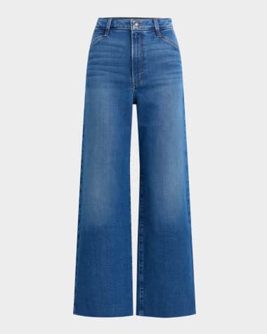 Favorite Daughter The Mischa Super High Rise Wide-Leg Jeans