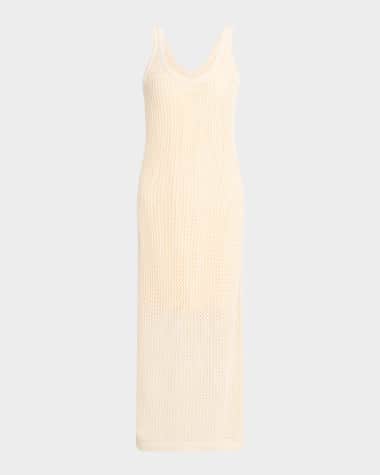 Toccin Kayla Crochet Tank Midi Dress