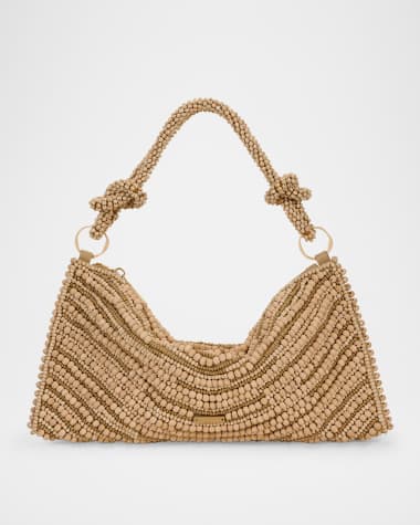 Cult Gaia Hera Nano Beaded Shoulder Bag