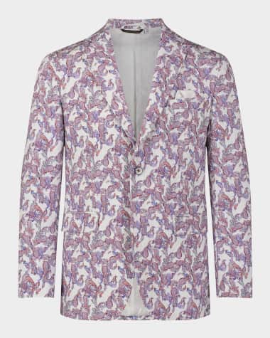 Robert Graham Men's Soares Paisley Single-Breasted Sport Coat