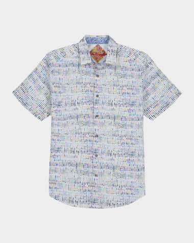 Robert Graham Men's Ponza Multicolor Short-Sleeve Shirt