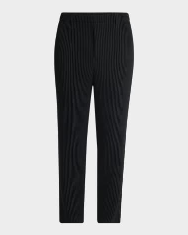 Homme Plisse Issey Miyake Men's Pleated Pull-On Pants