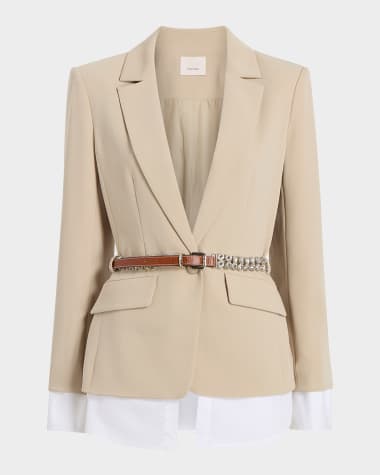 Cinq a Sept Vittoria Layered Jacket