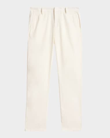 John Varvatos Men's Flint Linen-Blend Flare Pants