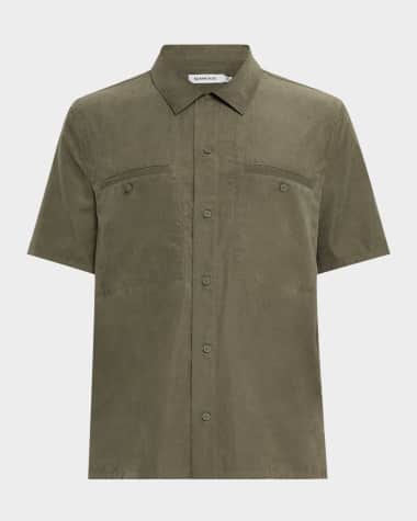 SIMKHAI Men's Military Work Shirt