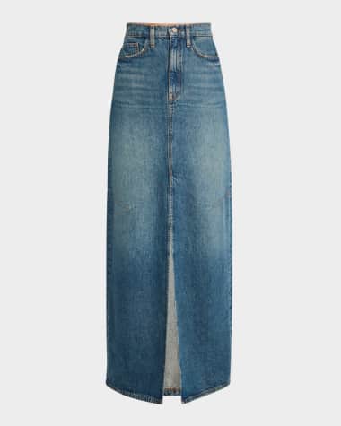 Triarchy Westwood Denim Maxi Skirt