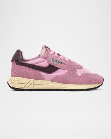 AUTRY Reelwind Suede Retro Trainer Sneakers