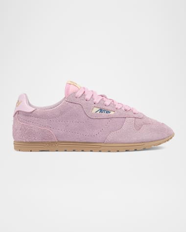 AUTRY Windspin Retro Suede Low-Top Sneakers