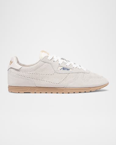 AUTRY Windspin Retro Suede Low-Top Sneakers
