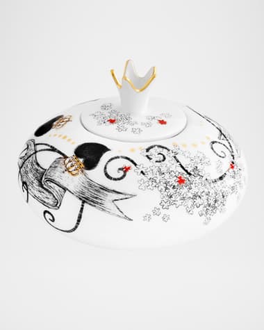 Vista Alegre Rainhas de Portugal Sugar Box, 12 oz.