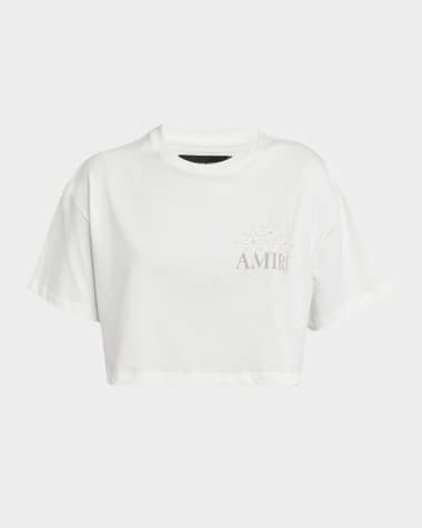Amiri Amiri Starburst Crop T-Shirt