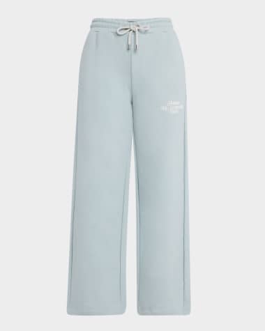 Amiri Amiri Hollywood Cafe Straight-Leg Sweatpants