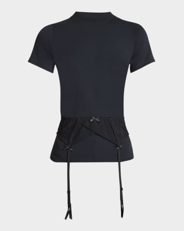 Balenciaga Lingerie Short-Sleeve T-Shirt