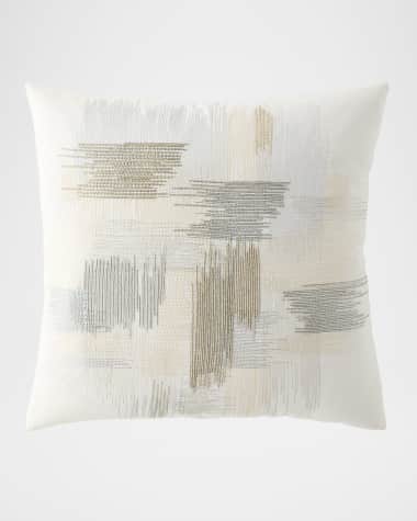 Callisto Home Zazzera Center Abstract Decorative Pillow, 22" Square