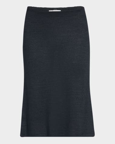 THE ROW Jesto Knit Midi Skirt