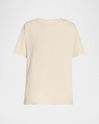 THE ROW Nadina Oversized Short-Sleeve Top