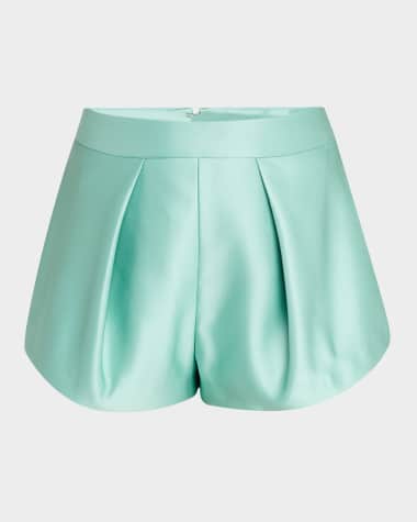 Bach Mai Pleated Bloomer Shorts
