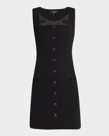 Rag & Bone Marianna Button-Front Mini Dress
