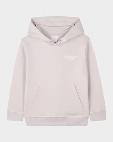 Givenchy Boy's Hoodie W/ Logo Script, Size 4-6