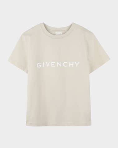 Givenchy Boy's Classic Logo-Print T-Shirt, Size 4-6
