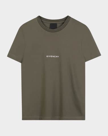 Givenchy Boy's Contrast Logo-Print T-Shirt, Size 4-6