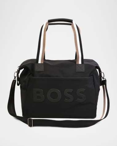 BOSS Changing Bag W/ Embossed Logo-Print