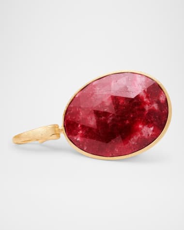 Marco Bicego 18K Lunaria Pendant with Thulite