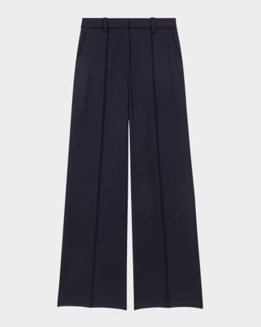 Maje Pernoti Straight-Leg Trousers