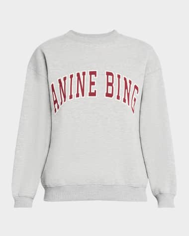 ANINE BING Spencer Crewneck Sweatshirt